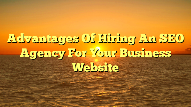 Advantages Of Hiring An SEO Agency For Your Business Website
